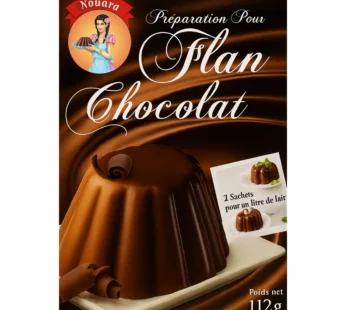Nouara Flan Chocolat 112g | x4