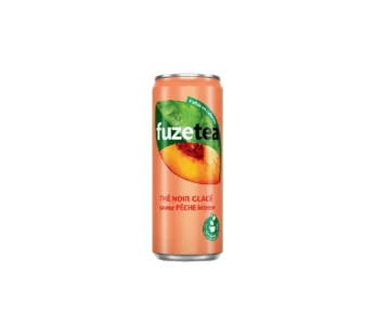 Fuze Tea Thé Noir Peche Canette | 33cl | x24